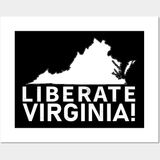 Liberate Virginia Posters and Art